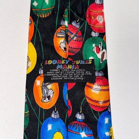 1995 MENS LOONEY TUNES MANIA TIE - Picture 2 of 5